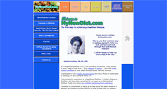 Desktop Screenshot of mynewdiet.com